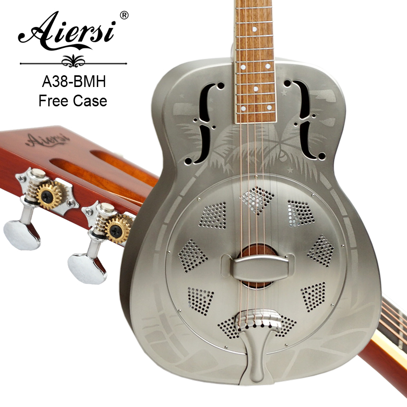 vintage brass resonator guitar (1)
