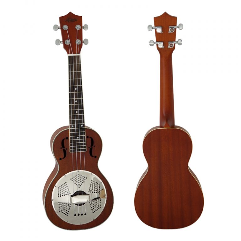 Mahogany Body 26 Inch Tenor Resonator Ukulele Aiersimusic