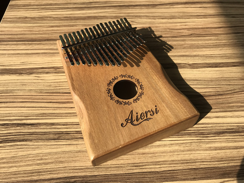 Piano Kalimba 17 lames acajou - DÉCORATION - retro vintage mania