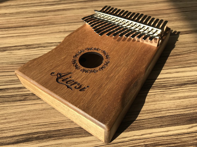 Piano Kalimba 17 lames acajou - DÉCORATION - retro vintage mania