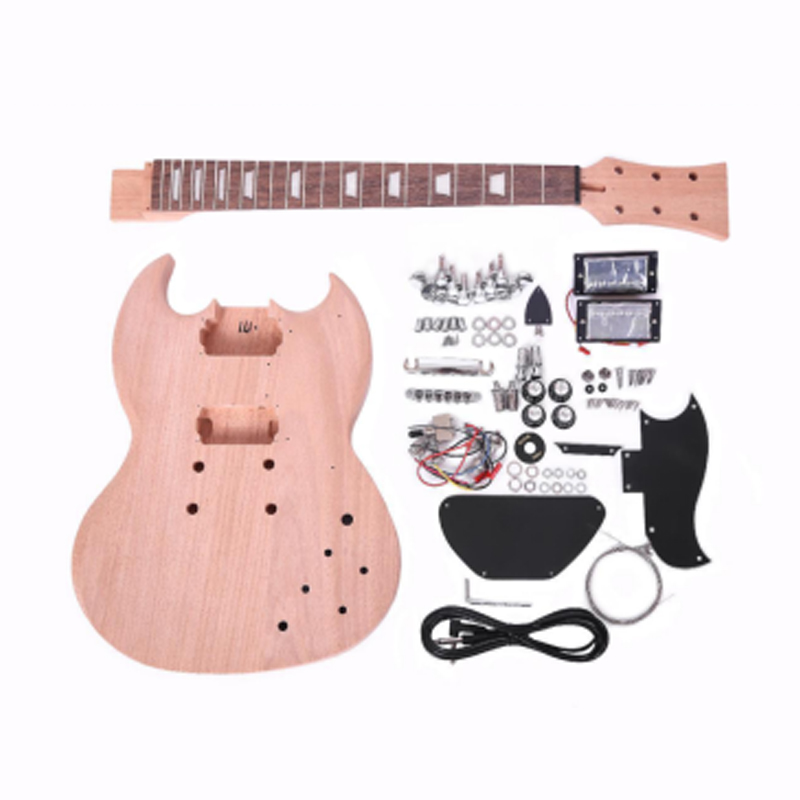 Headless Bass Guitar Kit with Mahogany body & Maple Neck